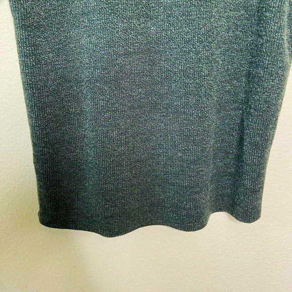 Gianni Bini GB Green Turtleneck 3/4 Sleeve Sweater Dress Sz M - Picture 4 of 6